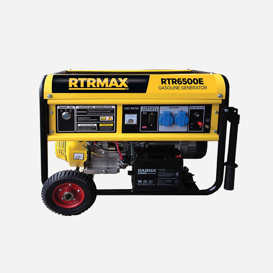 RTRMAX RTR6500E 6.8 KVA Benzinli Jeneratör