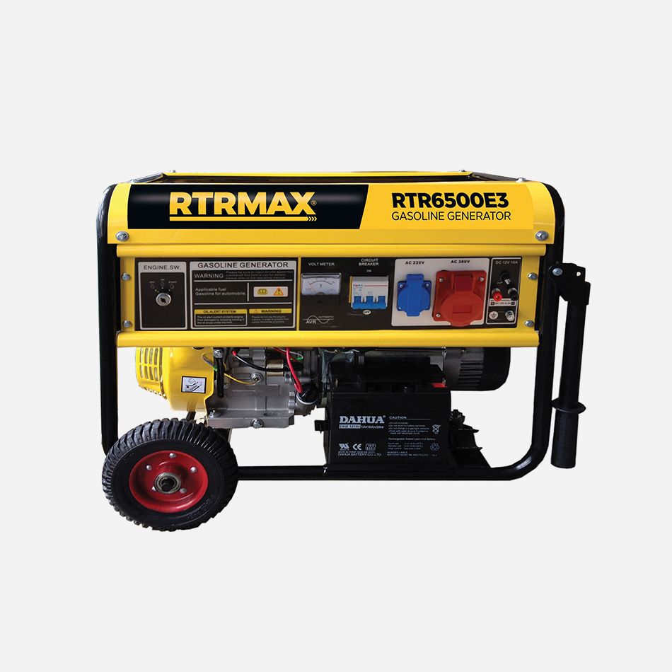 RTRMAX RTR6500E3 6.8 KVA Benzinli Jeneratör