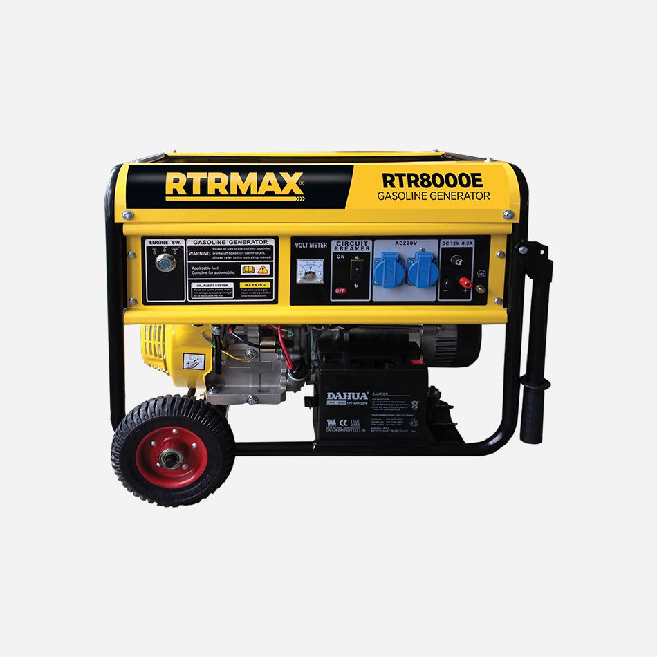 RTRMAX RTR8000E 8.1 KVA Benzinli Jeneratör