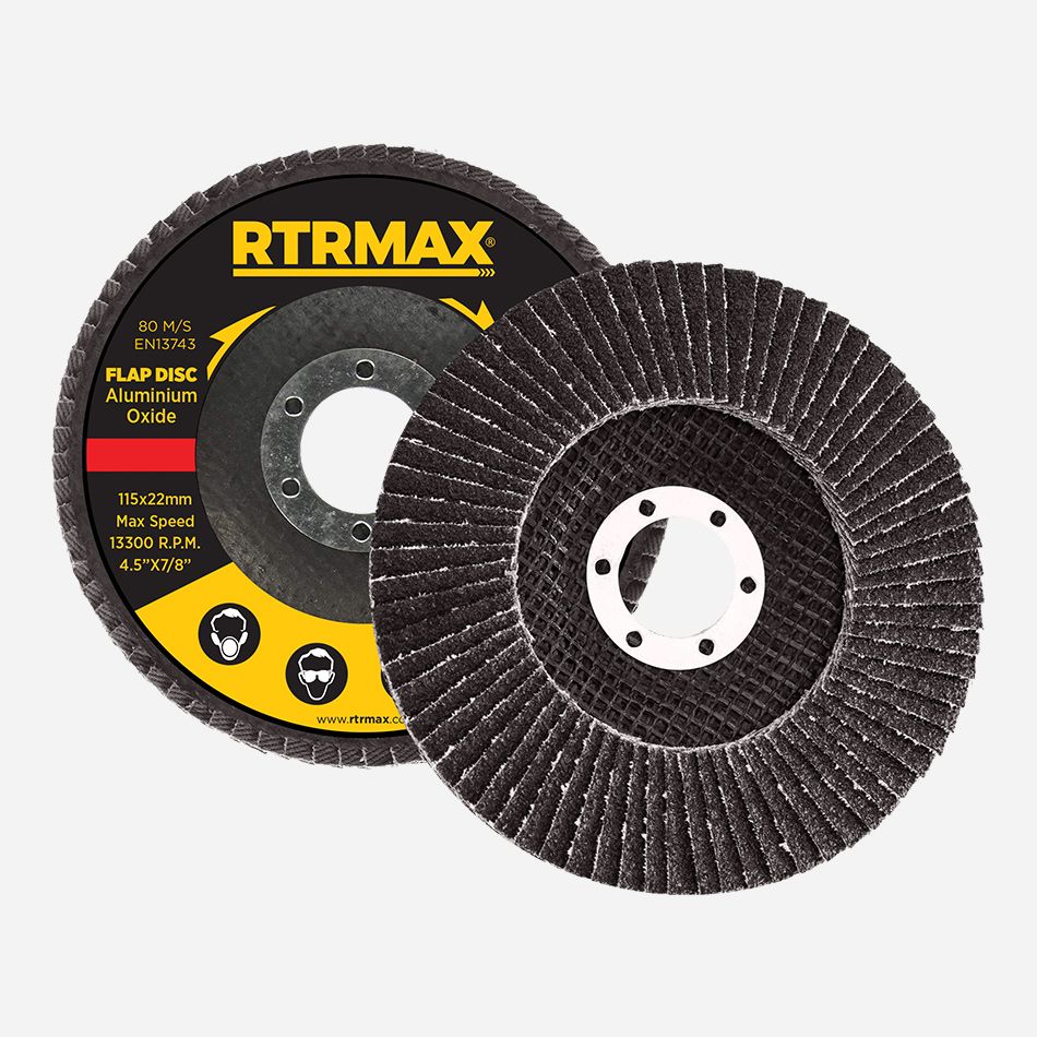 rtrmax aluminyum oksit flap disk