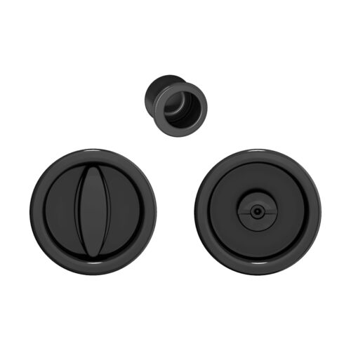 AGB Scivola Kayar Kapı Rozeti (40-48 mm) WC Yuvarlak