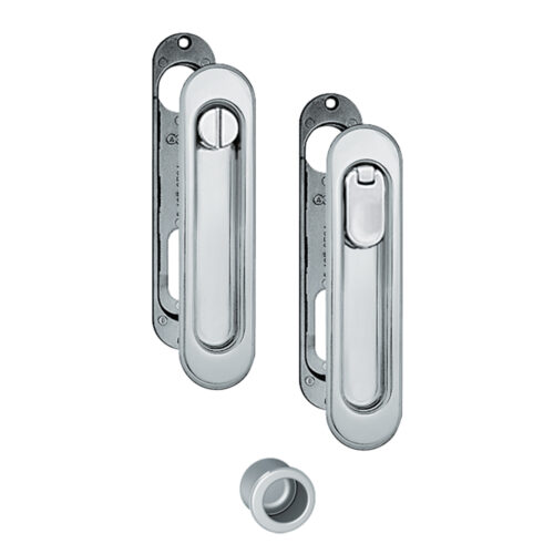 AGB Scivola Kayar Kapı Rozeti (38-47 mm) WC Oval