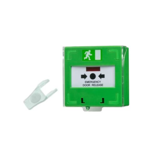 Acil Çıkış Butonu Cam Kır Bas Tip, Resetlenebilir
