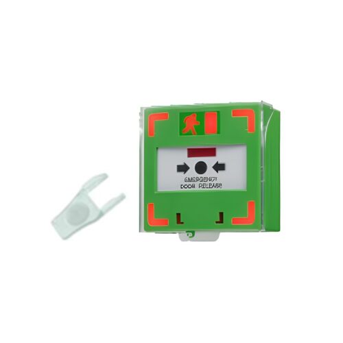 Acil Çıkış Butonu Resetlenebilir & Dahili Buzzer & Kapaklı