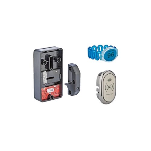 Digital Dolap Kilit, Bileklikli, Oval Kulp