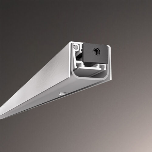 Cce Comfort Fire Acoustic Alu 2520aca Ga Tip Termal Fitilli Yangın Dayanımlı Otomatik Kapı Altı Giyotini